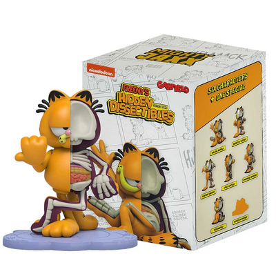 Mighty Jaxx Garfield Freeny’s Hidden Dissectibles Series Blind Box (Single Box)