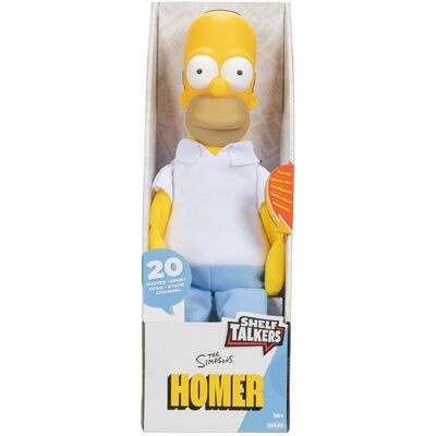 The Simpsons Shelf Talkers Homer Simpson 12" Talking Plush