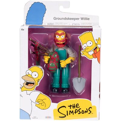 The Simpsons 5" Groundskeeper Willie Collectible Action Figure