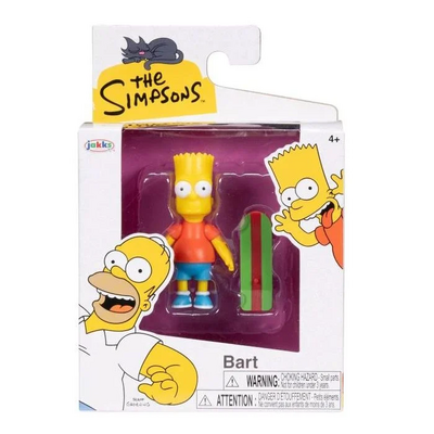 The Simpsons Bart Simpson Wave 1 2.5 Inch Scaled Figure