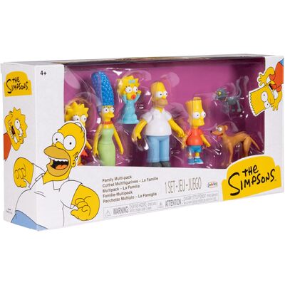 The Simpsons Family 2.5" Action Figure 7 Piece Multipack