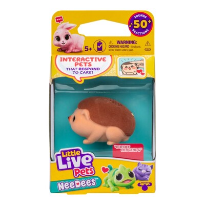 Little Live Pets NeeDees Single Pack Interactive Pet - Ouchee Hedgehog