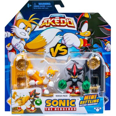 Legends of Akedo Sonic The Hedgehog Versus Pack -Tails Versus Shadow