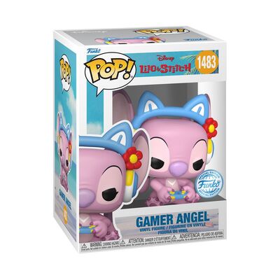 Funko Pop Disney Lilo & Stitch Gamer Angel #1483 Vinyl Figure