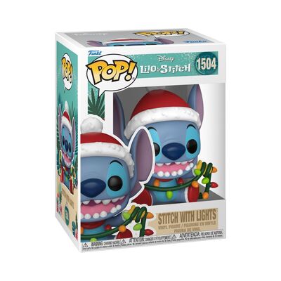 Funko Pop Disney Lilo & Stitch - Stitch with Lights Holiday #1504 Vinyl Figure