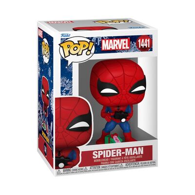 Funko Pop Marvel Spider-Man Holiday with Gift #1441 Vinyl Figure