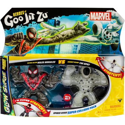 Heroes of Goo Jit Zu Glow Surge Spider-Verse Super Collider Pack