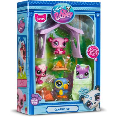 Littlest Pet Shop Camping Play Pack with Virtual Code