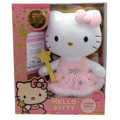 Hello Kitty Limited Edition Plush - Pink (damaged box) 