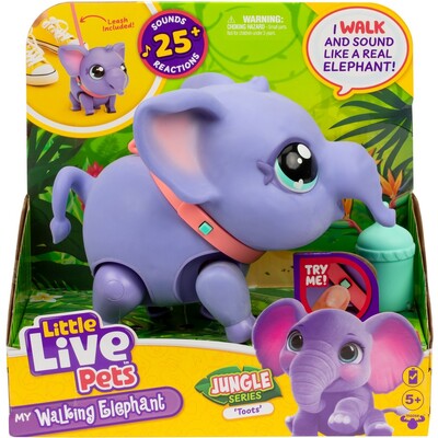 Little Live Pets My Walking Elephant - Jungle Series Toots