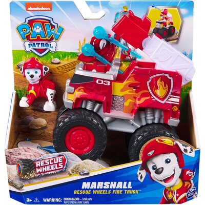 Paw Patrol Rescue Wheels Themed Vehicle - Marshall