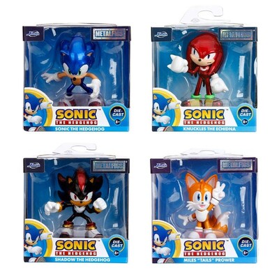 Sonic the Hedgehog - 2.5" MetalFig Set of 4