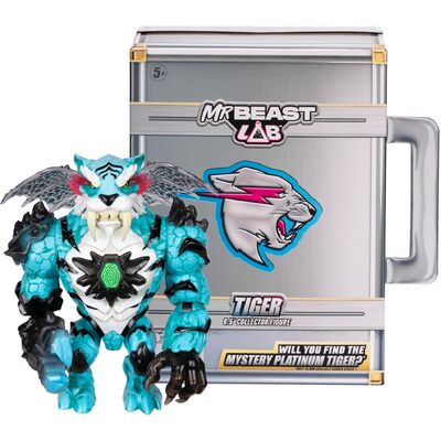 MrBeast Lab Collector Figure Tiger