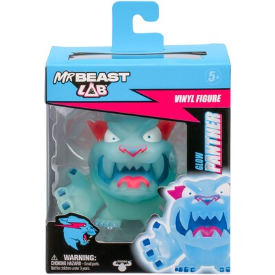 MrBeast Lab Vinyl Figure - Glow Panther