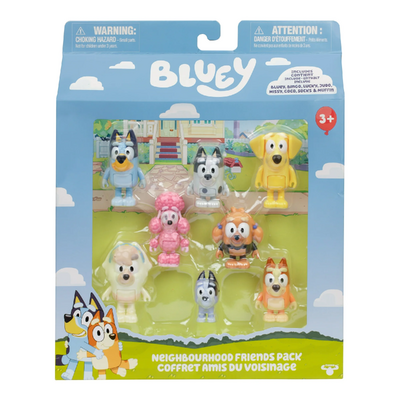 Bluey Neighborhood Friends 8 Figure Multi Pack