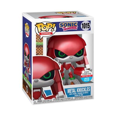 Funko POP Sonic Metal Knuckles NYCC 2024 #1015 Vinyl Figure