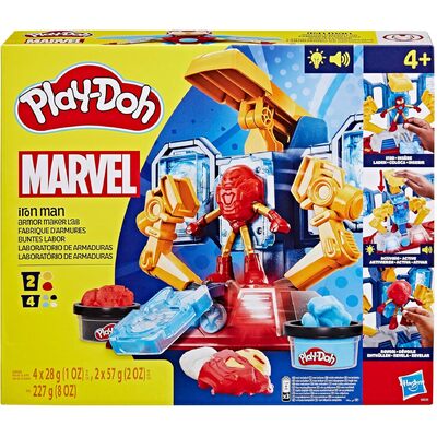 Play-Doh Marvel Iron Man Armor Maker Lab Playset with Iron Man Action Figure