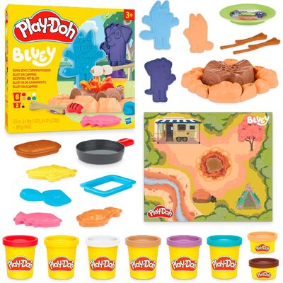 Play-Doh Bluey Goes Camping Playset