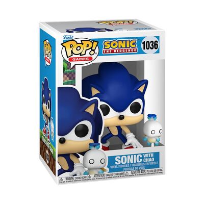 Funko Pop Sonic The Hedgehog Sonic with Chao #1036 Vinyl Figure