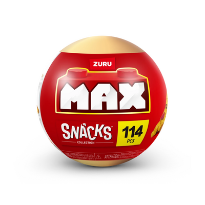 ZURU MAX Premium Snacks Building Bricks Collection