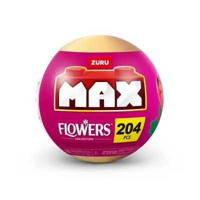 ZURU MAX Premium Flowers Building Bricks Collection