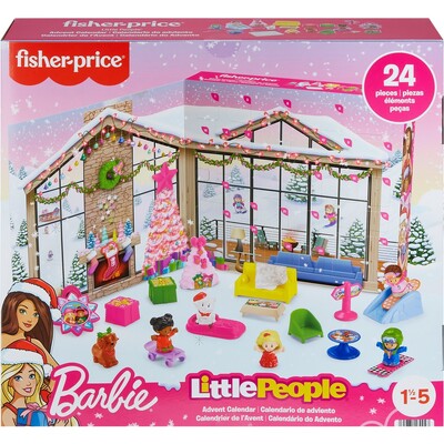 Fisher-Price Little People Barbie Advent Calendar Playset