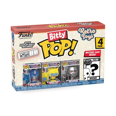 Funko POP Retro Toys - Transformers Bitty Pop! 4-Pack