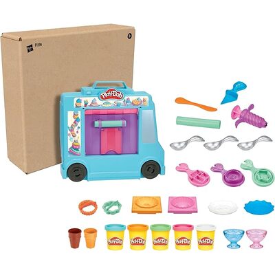 Play Doh Ice Cream Truck Playset (Plastic Free Packaging)