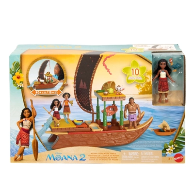 Disney Moana 2 Moana’s Adventure Canoe Playset