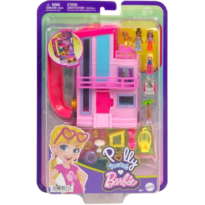 Polly Pocket Barbie Dreamhouse Compact Playset HWP11