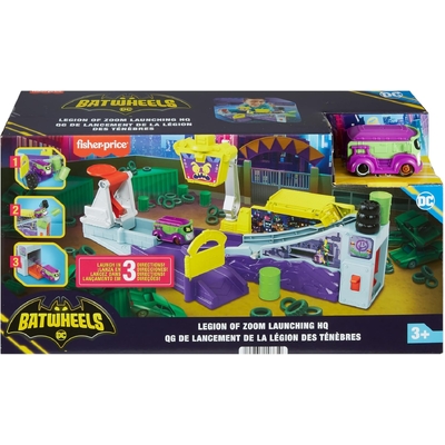 Fisher-Price DC Batwheels Legion Of Zoom Launching Hq Playset