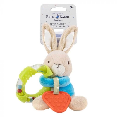 Beater Potter Peter Rabbit Rattle Teether: Ring Rattle Activity Toy