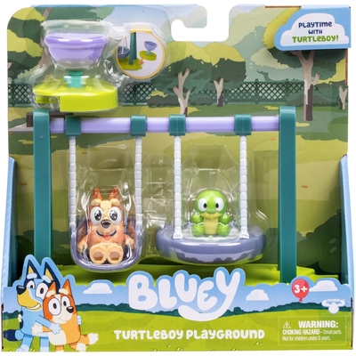 Bluey Turtle boy Mini Playset