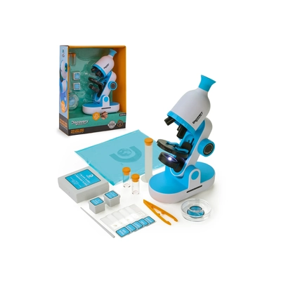 Discovery #Mindblown 1200x, 600x, 300x Microscope, 41-Piece Experiment Lab Set