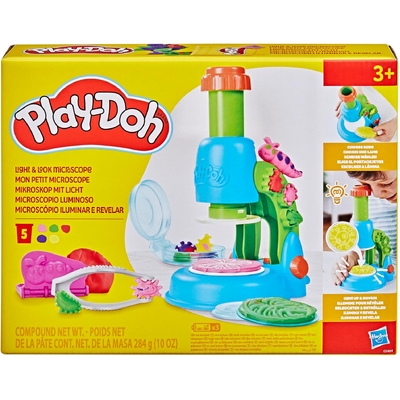 Play-Doh Light & Look Microscope Playset