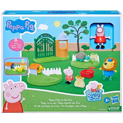 Peppa Pig Peppa's Day at the Zoo Playset