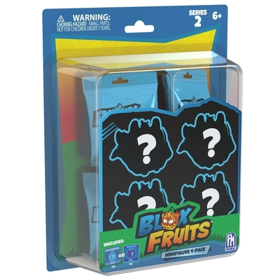 Blox Fruits Mini Figure 4 Pack (Series 2) Blind Bag