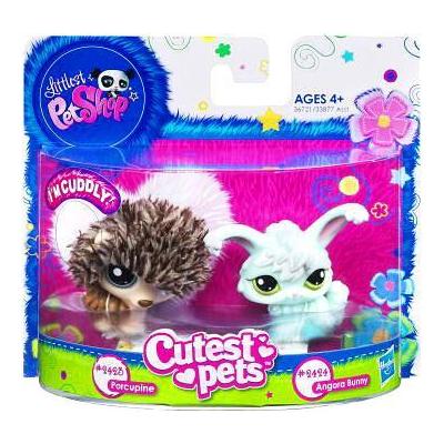 LPS Littlest Pet Shop Cutest Pets Porcupine #2423 Angora Bunny #2424