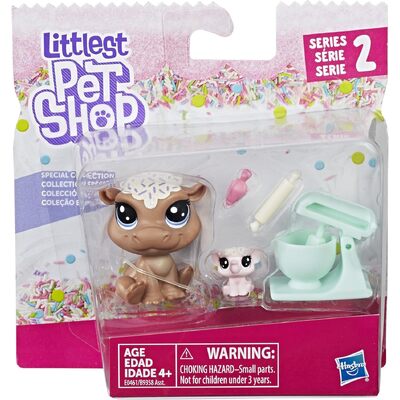 Littlest Pet Shop Cookie Hippomont 46 Sugarplum Elletrunk 47