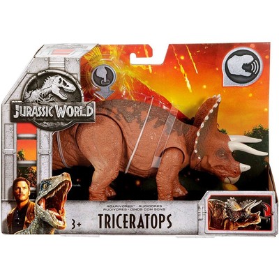 Jurassic World  Fallen Kingdom Roarivores Triceratops Figure 