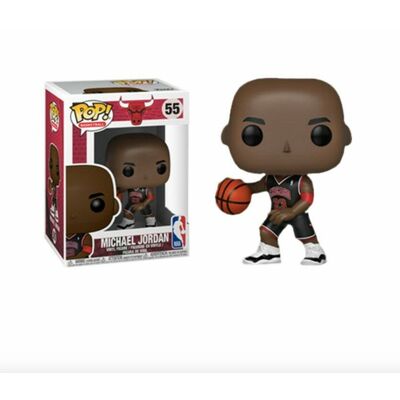 Funko POP NBA Chicago Bulls Michael Jordan (Black Uniform) #55