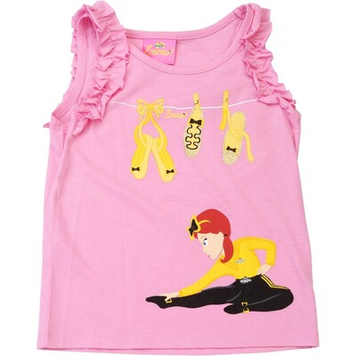 The Wiggles Emma Frill Tank Top Pink [Size: 6]