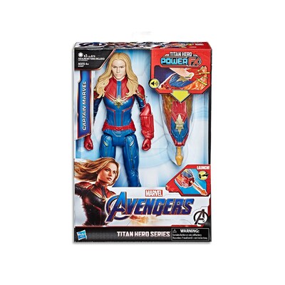 Avengers Endgame Captain Marvel Titan Hero Power Fx