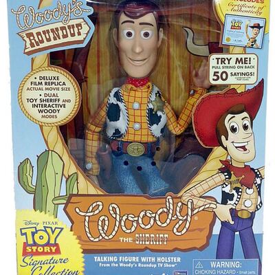 Toy Story Signature Collection Talking Sheriff Woody 16inch (no batteris )