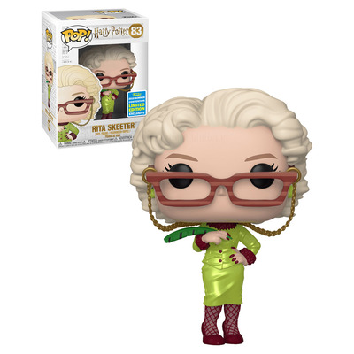 Funko POP Harry Potter Rita Skeeter SDCC 2019 Limited Edition #83