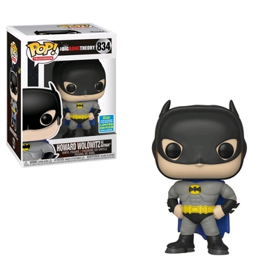 Funko POP Big Bang Theory Howard Wolowitz as Batman SDCC 2019 #834