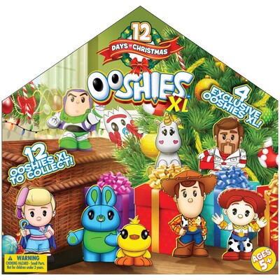 Ooshies XL Toy Story 4 Advent Calendar 12 days of Christmas with 12 Figures