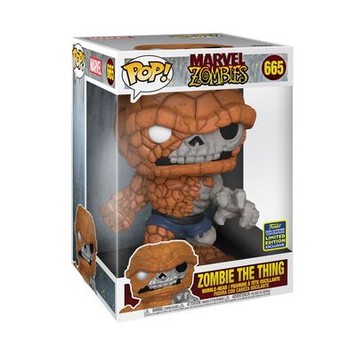 Funko Pop Marvel Zombies The Thing SDCC 2020 #665 Vinyl Figure 10inch