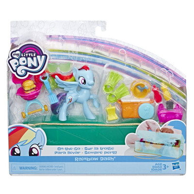 My Little Pony Toy On-the-Go Rainbow Dash Playset