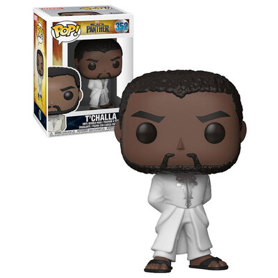 Funko POP Marvel Black Panther T'Challa (White Robe) #352 Vinyl Figure